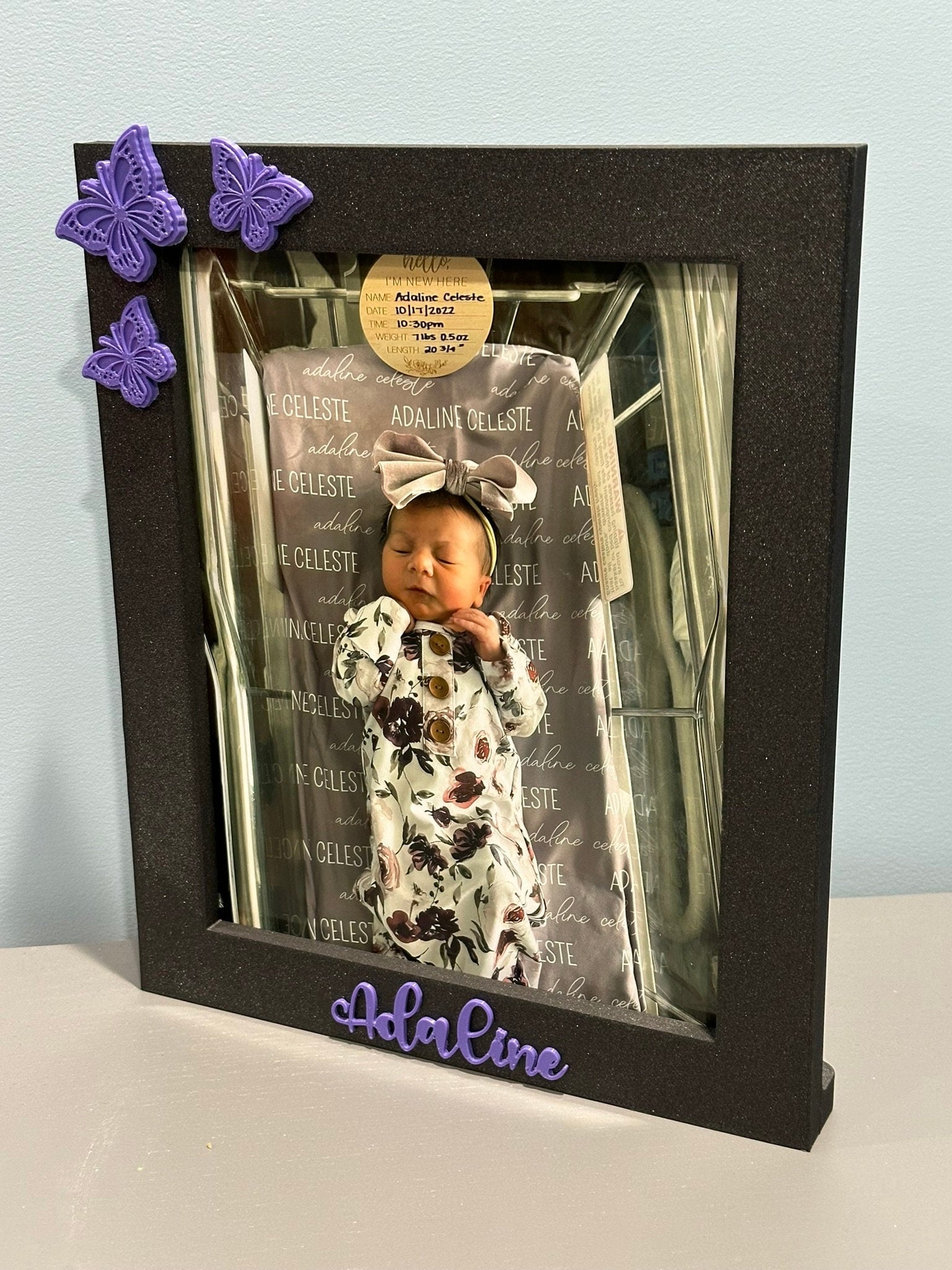 Personalized Picture Box | Photo Frame | Doll | Princess | Doll Inspired Party | Mini Doll Box Photobooth
