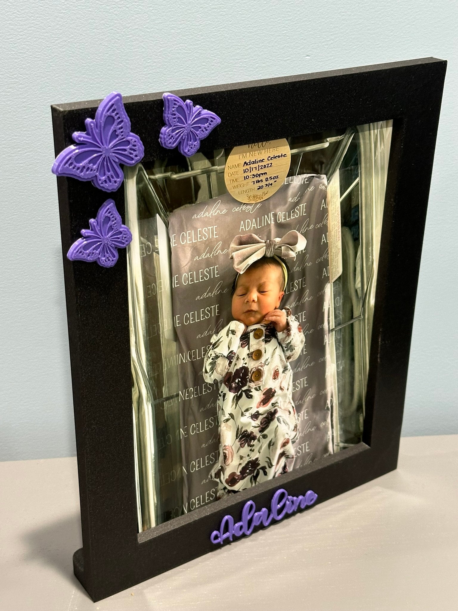 Personalized Picture Box | Photo Frame | Doll | Princess | Doll Inspired Party | Mini Doll Box Photobooth